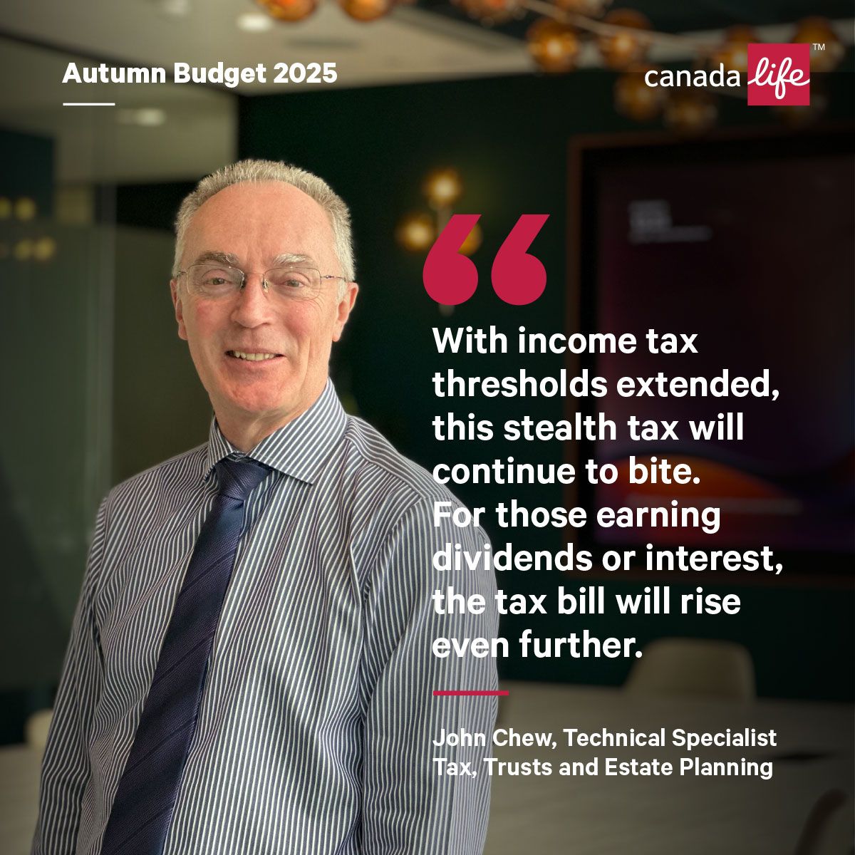 Canada Life UK Adviser ad
