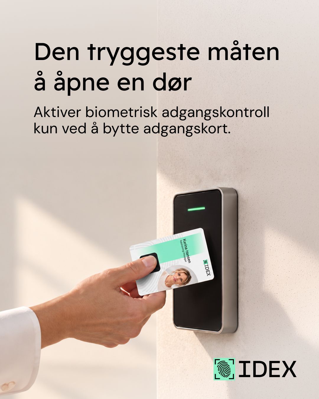 IDEX Biometrics ad
