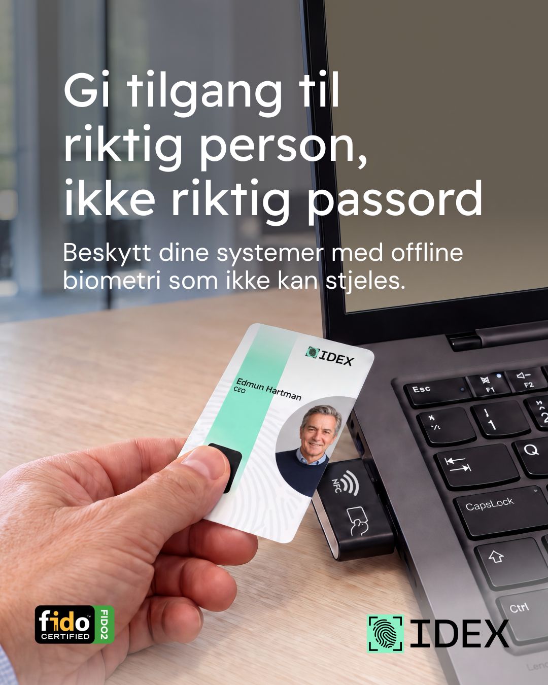 IDEX Biometrics ad