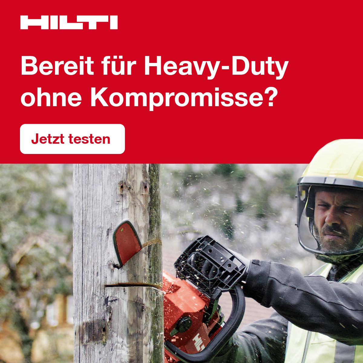 Hilti Deutschland ad