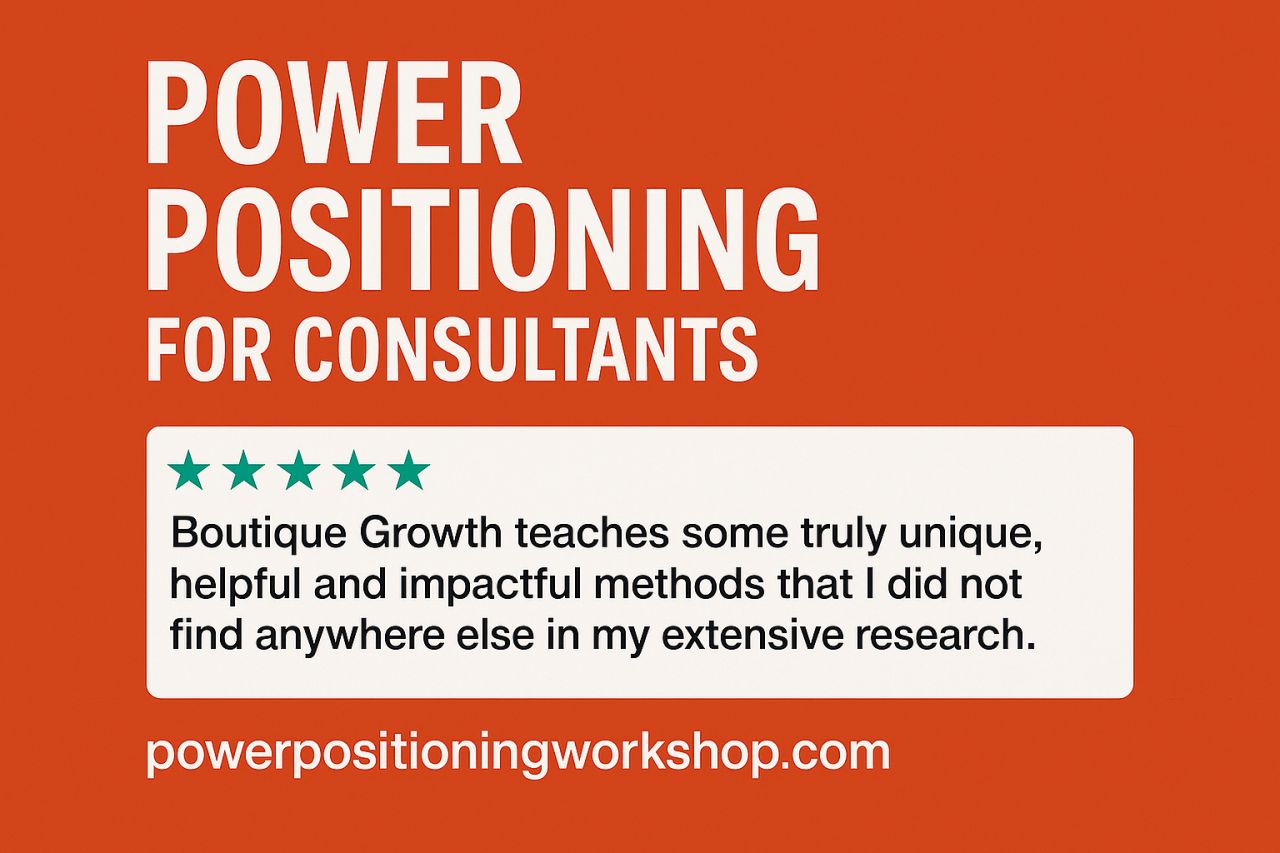 Boutique Growth ad