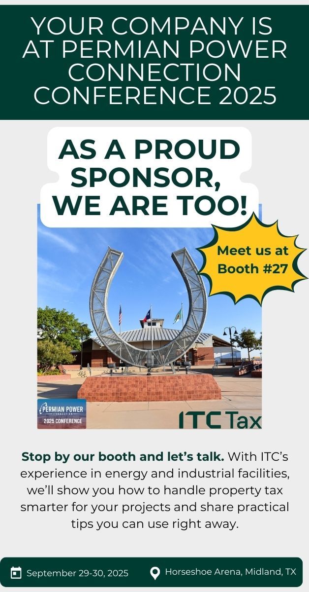 ITC TAX - Industrial & Commercial Property Tax Advisors ad