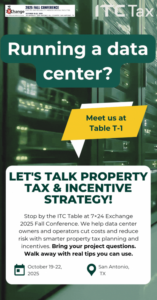 ITC TAX - Industrial & Commercial Property Tax Advisors ad