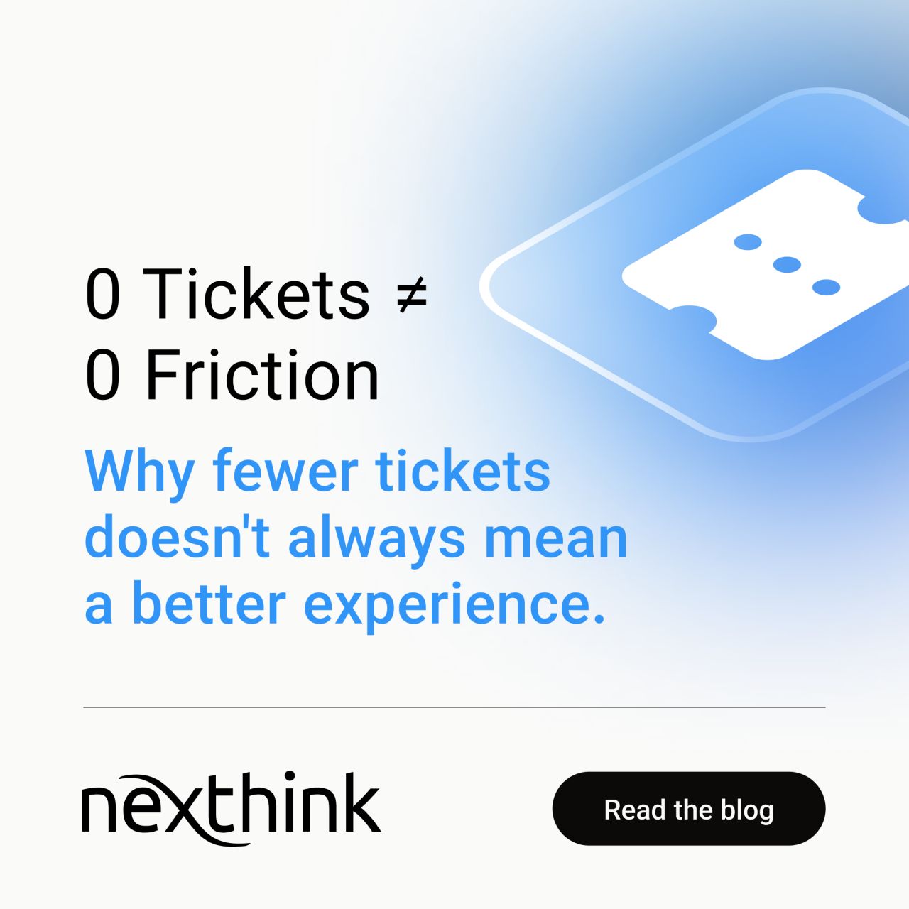 Nexthink ad