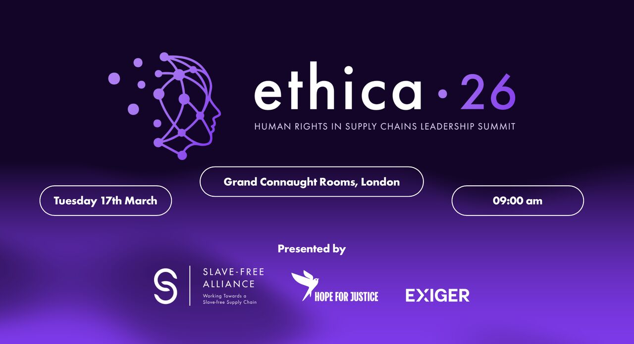 Hope for Justice and Slave-Free Alliance ad