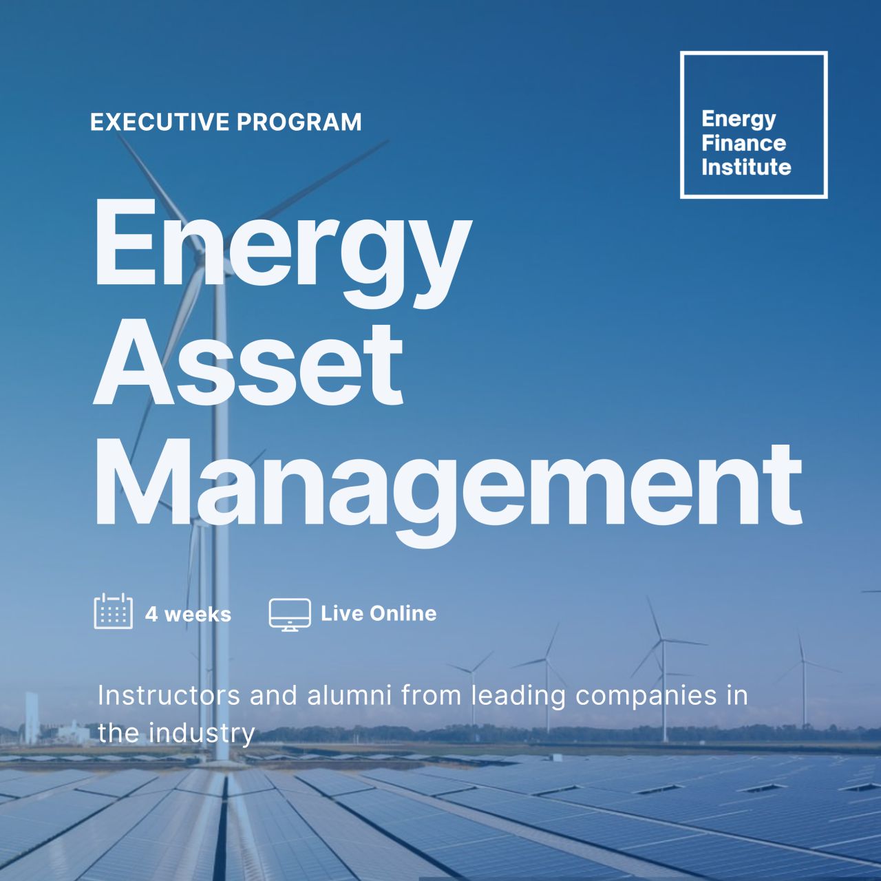 Energy Finance Institute ad