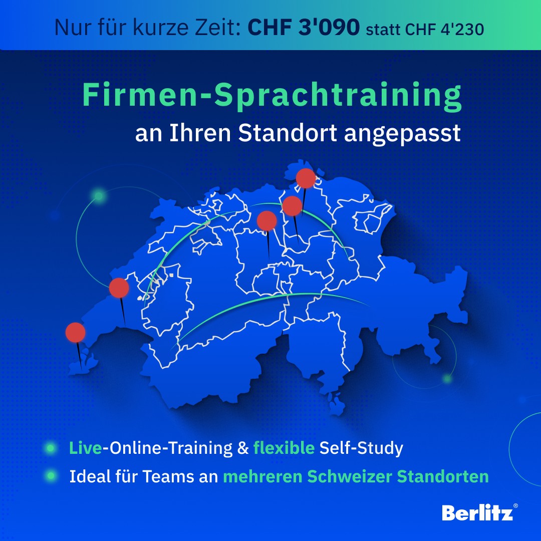 The Berlitz Schools of Languages AG ad