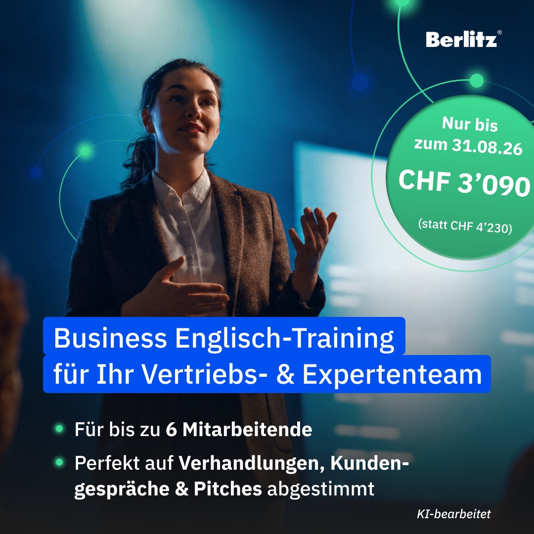 The Berlitz Schools of Languages AG ad