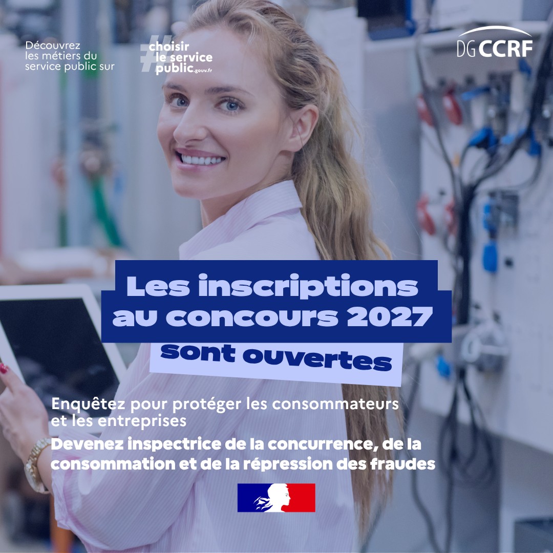 DGCCRF - Ministère de l'Économie ad