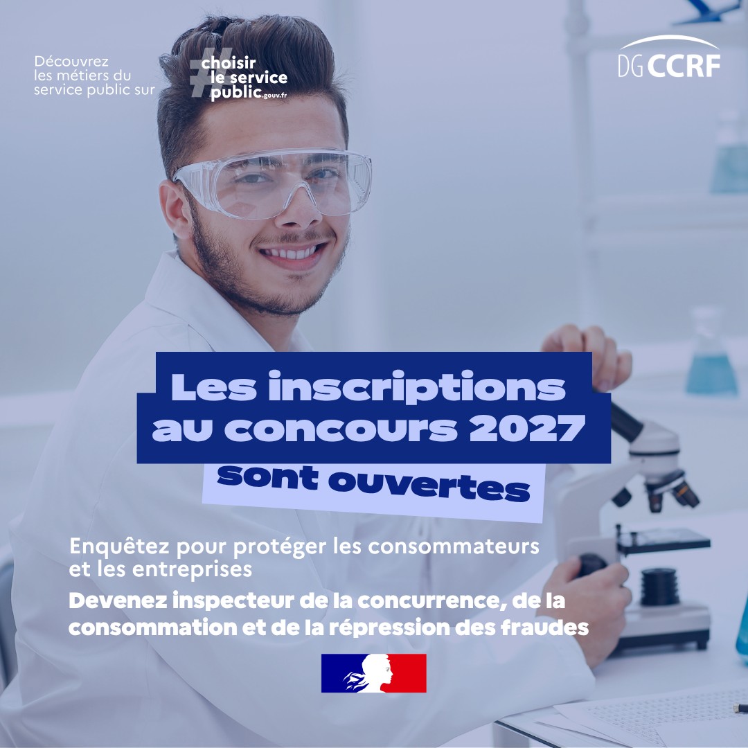 DGCCRF - Ministère de l'Économie ad