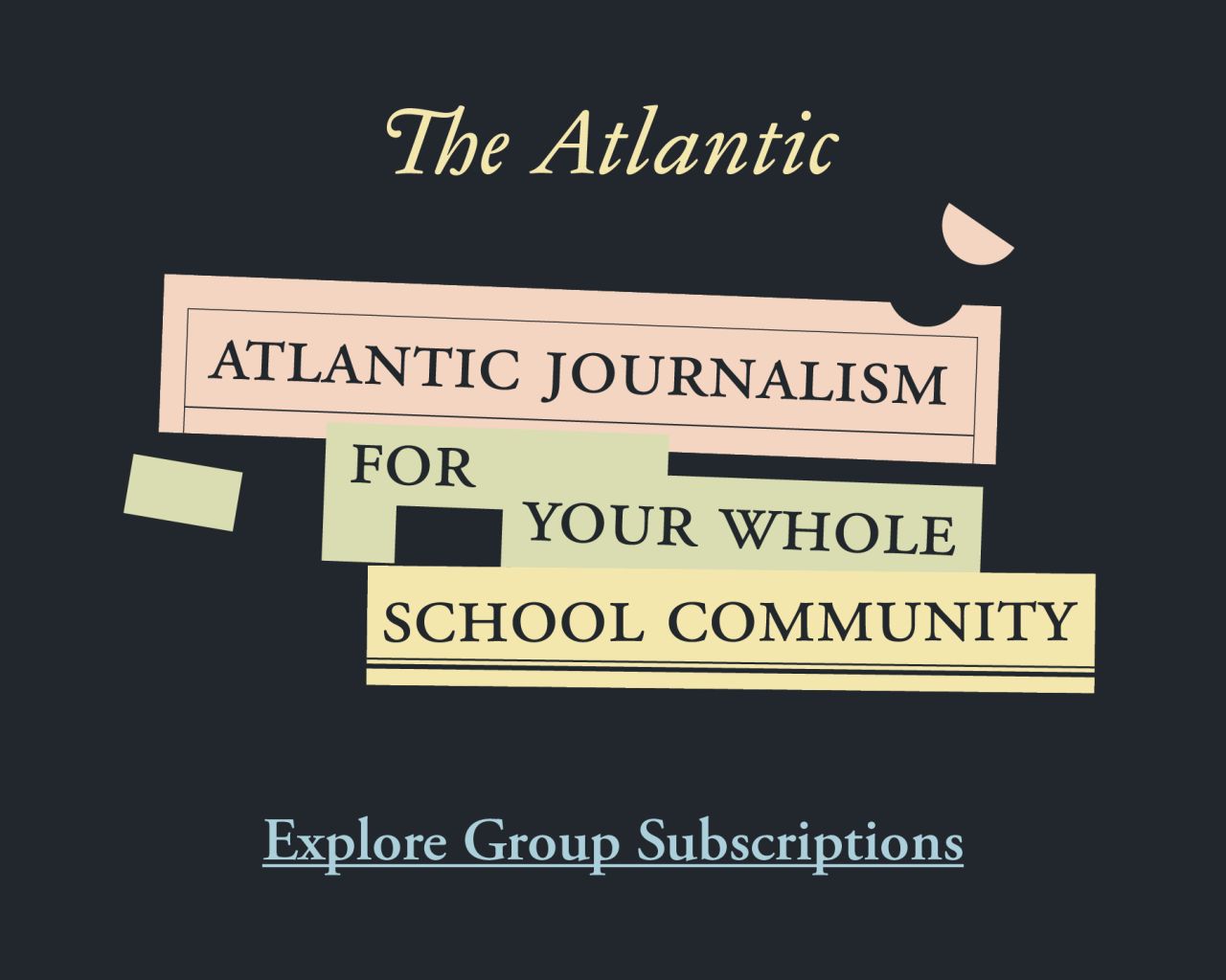 The Atlantic ad