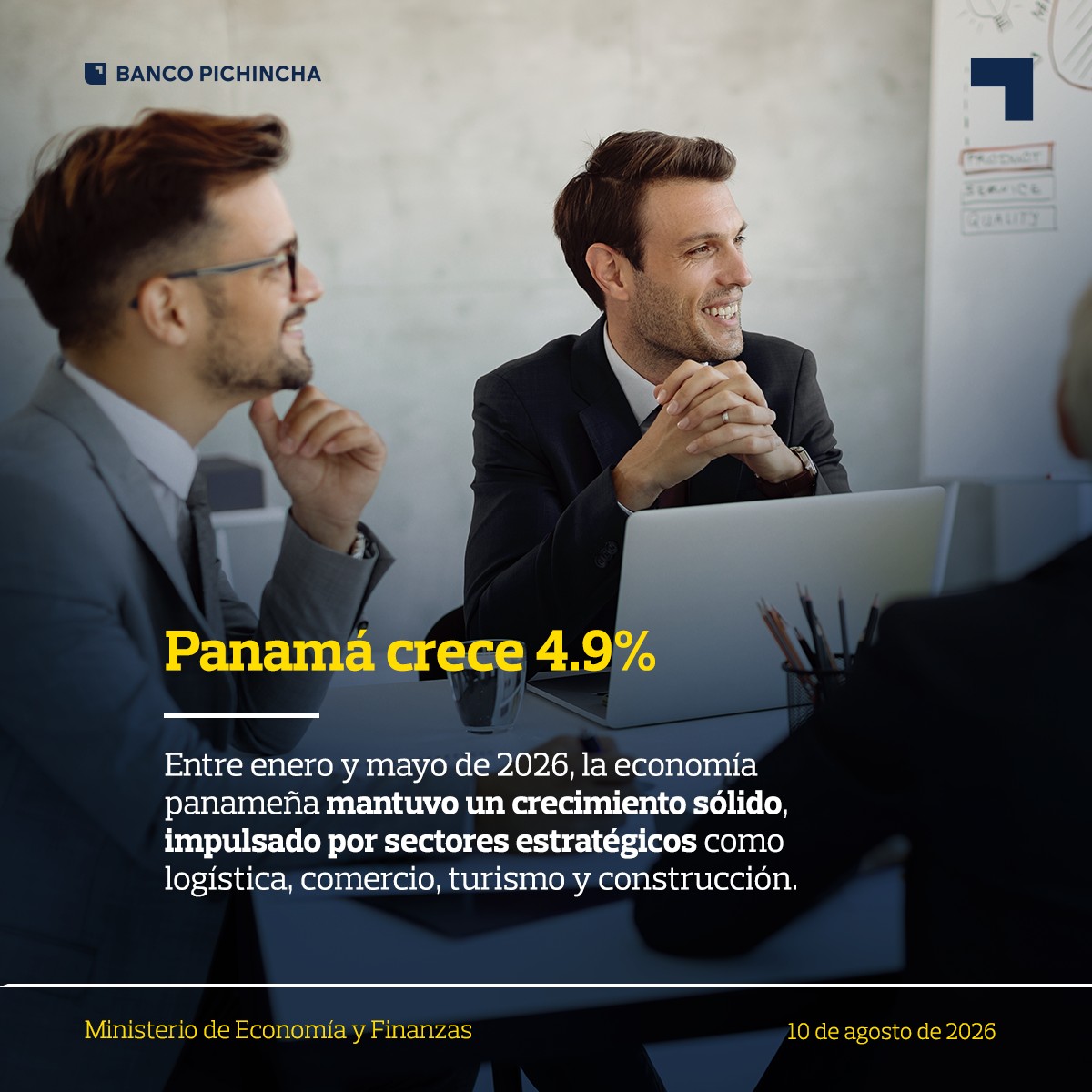 Banco Pichincha Panamá ad