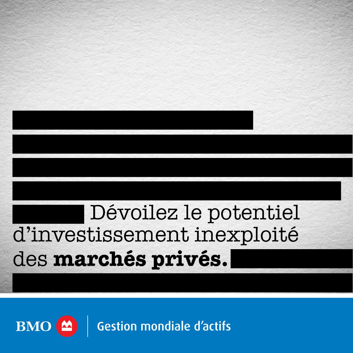 BMO Groupe financier ad