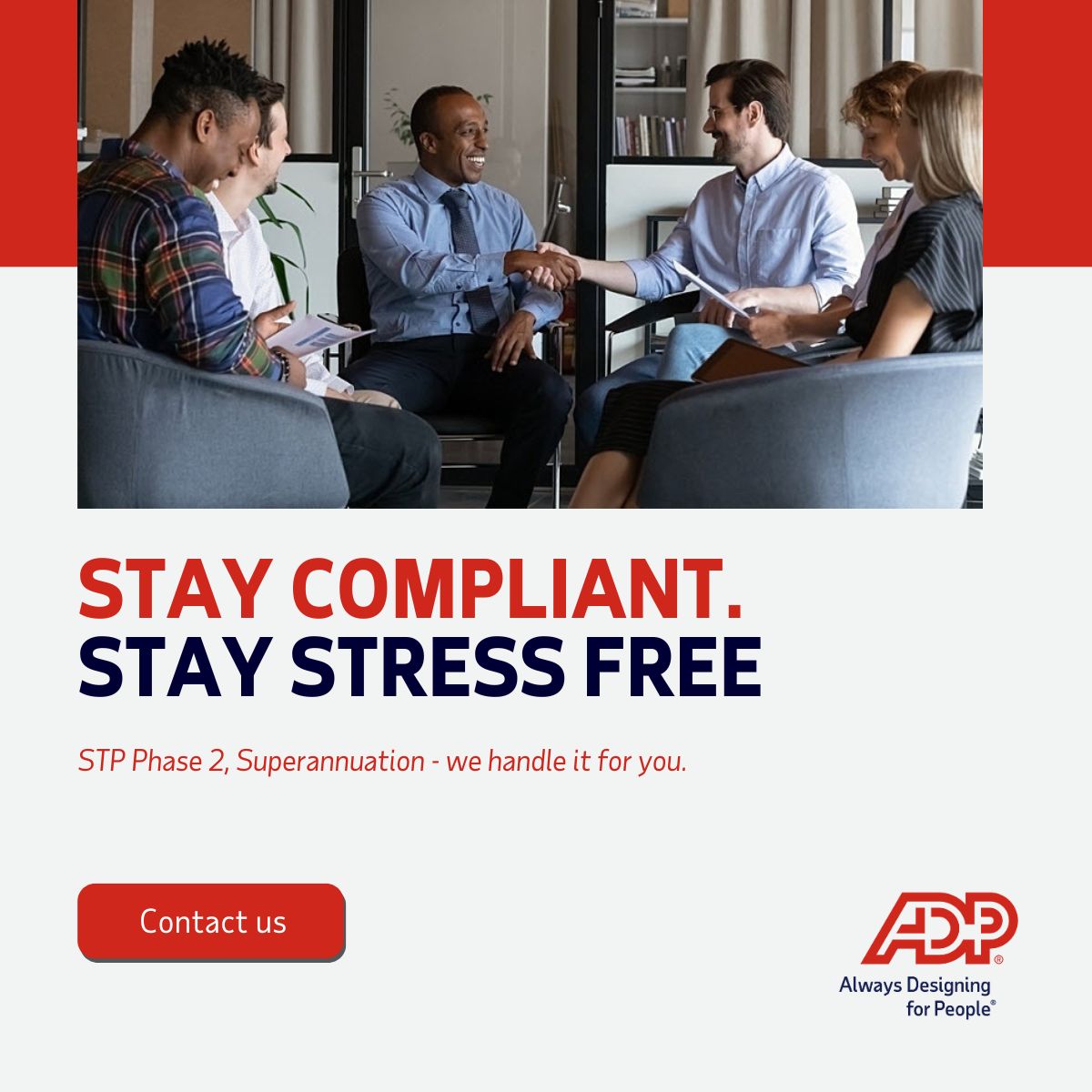 ADP Australia and New Zealand ad