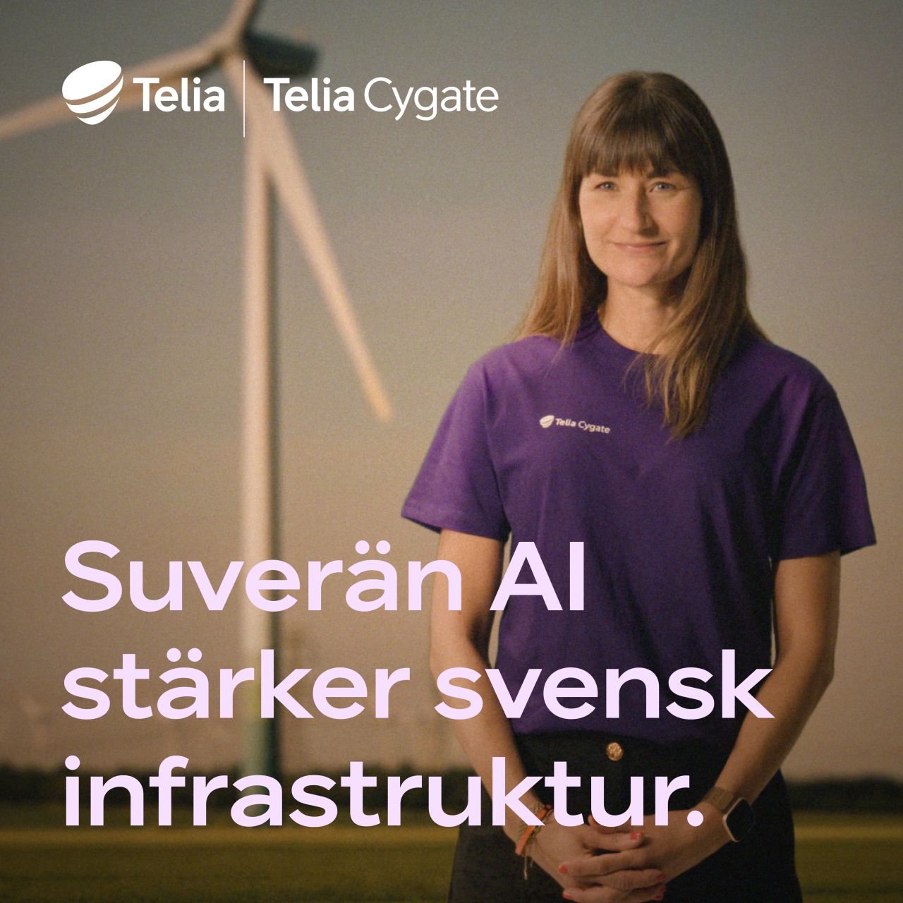 Telia Cygate ad