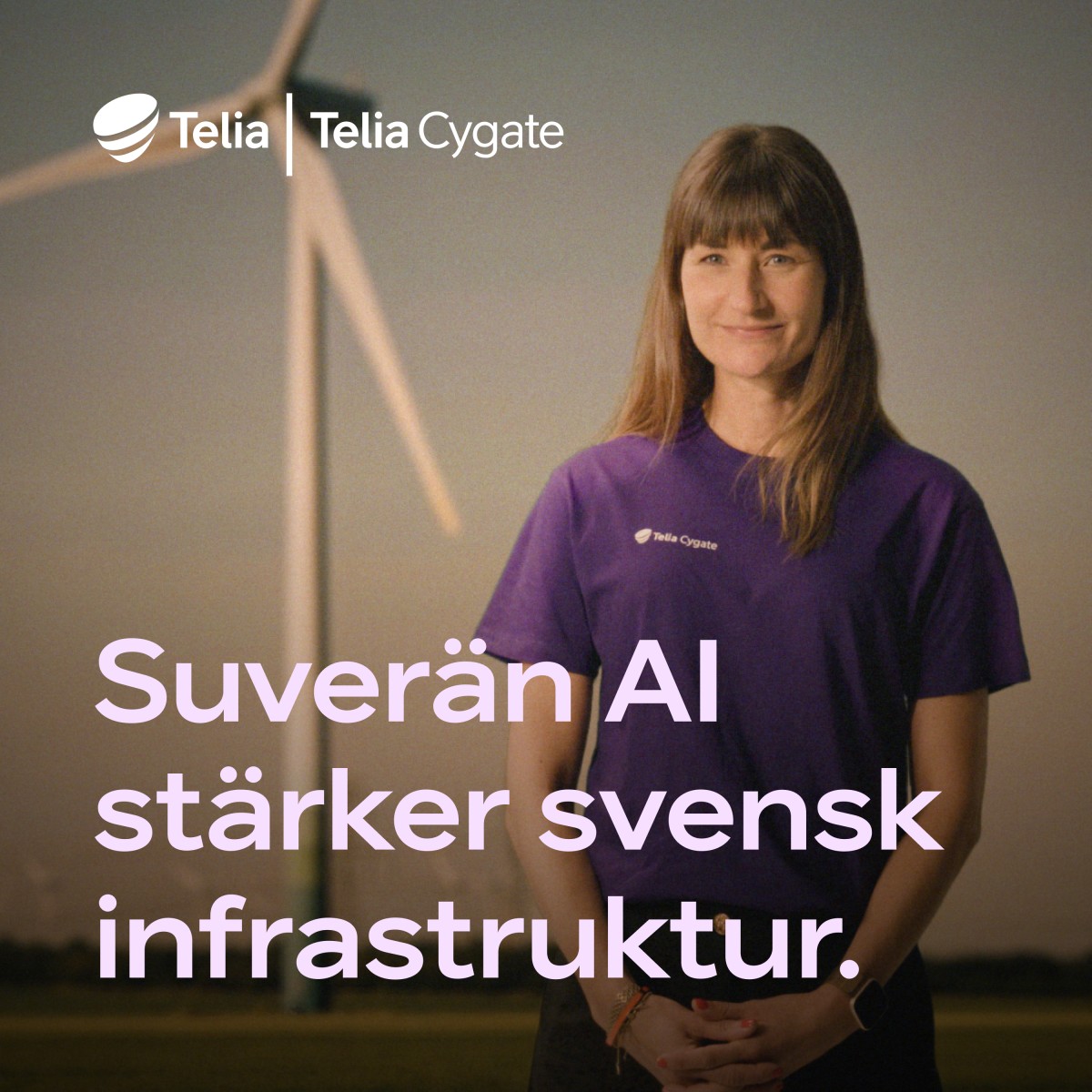 Telia Cygate ad