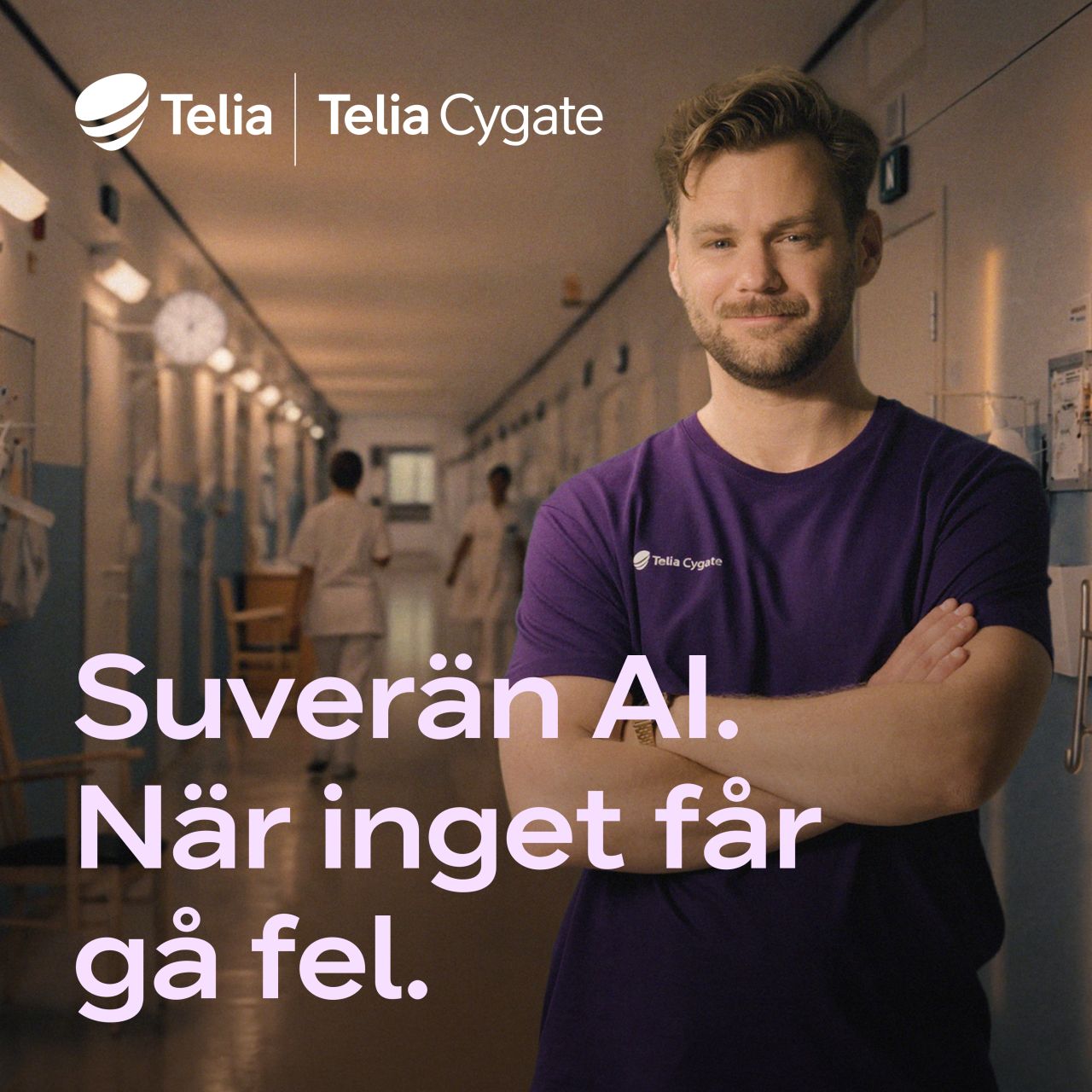 Telia Cygate ad