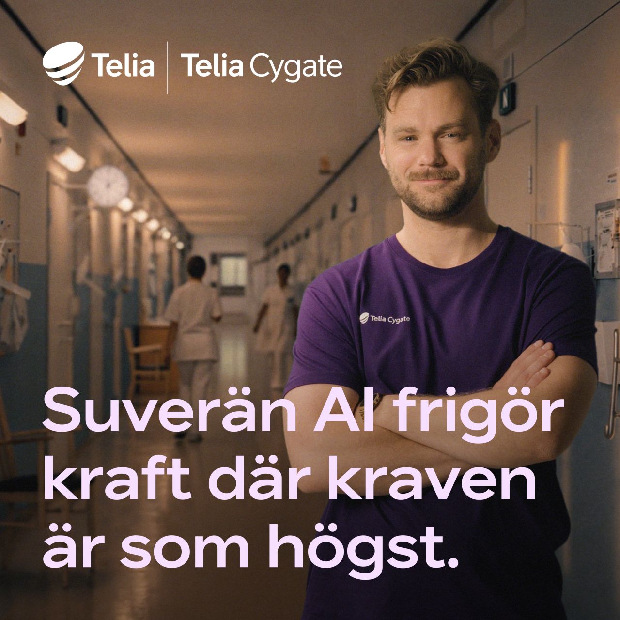 Telia Cygate ad