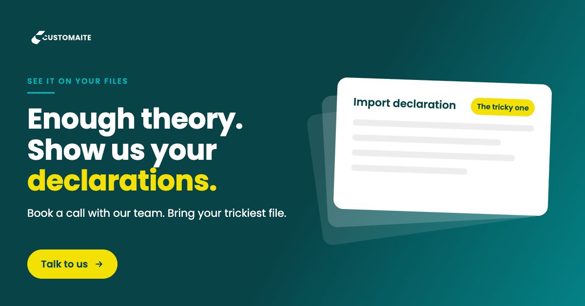 Customaite ad