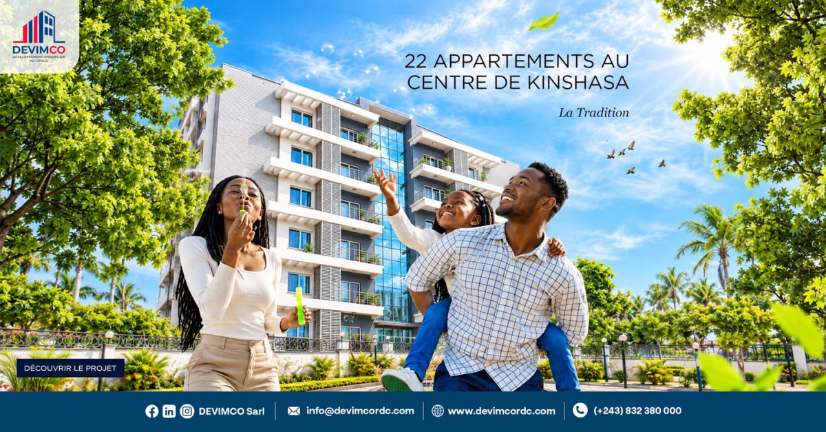 Développement immobilière au congo(DEVIMCO) ad