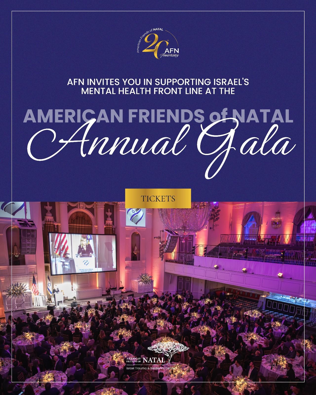American Friends of NATAL ad