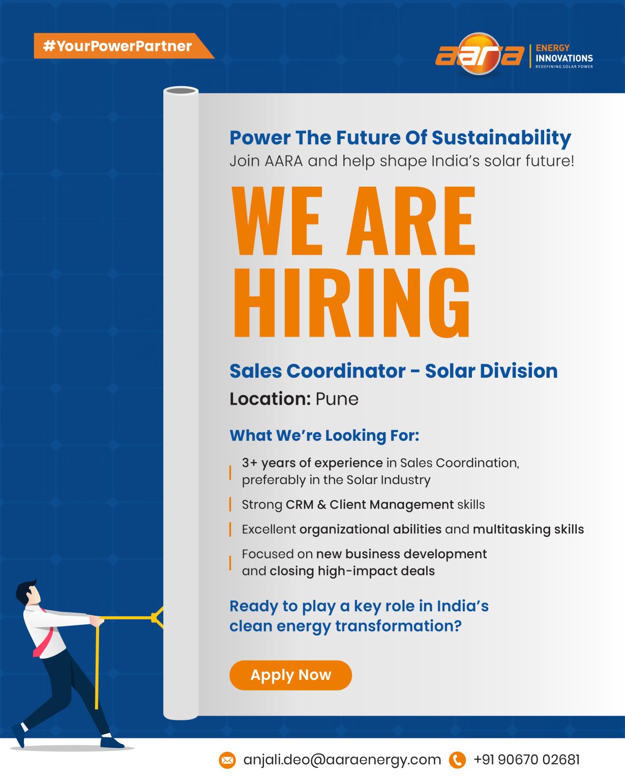 AARA Energy Innovations Pvt Ltd ad
