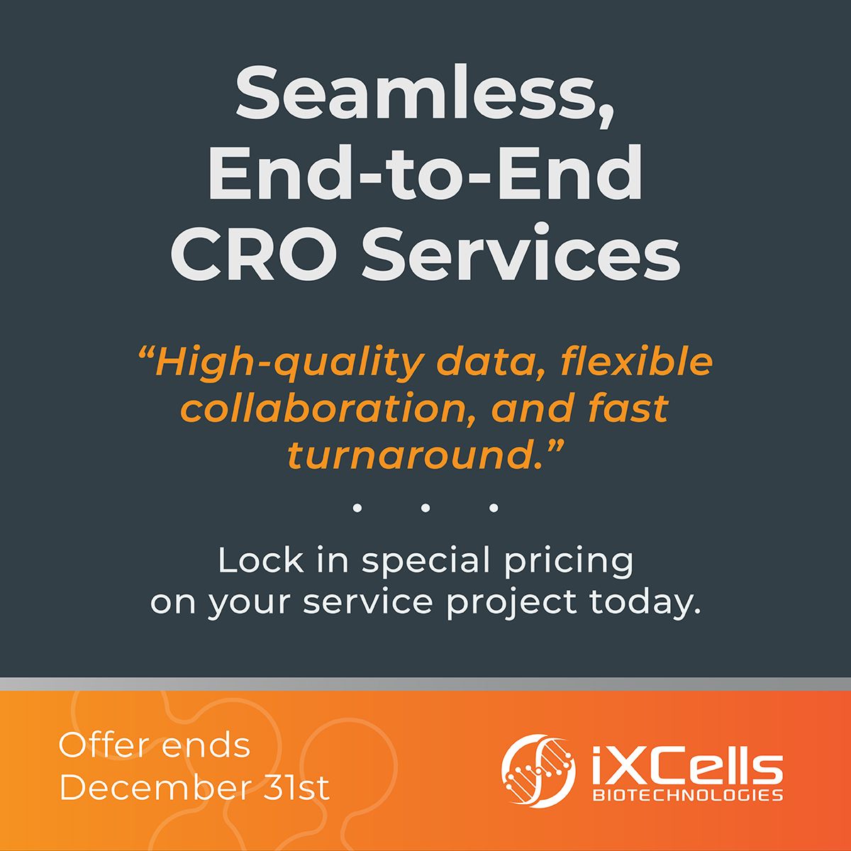iXCells Biotechnologies ad
