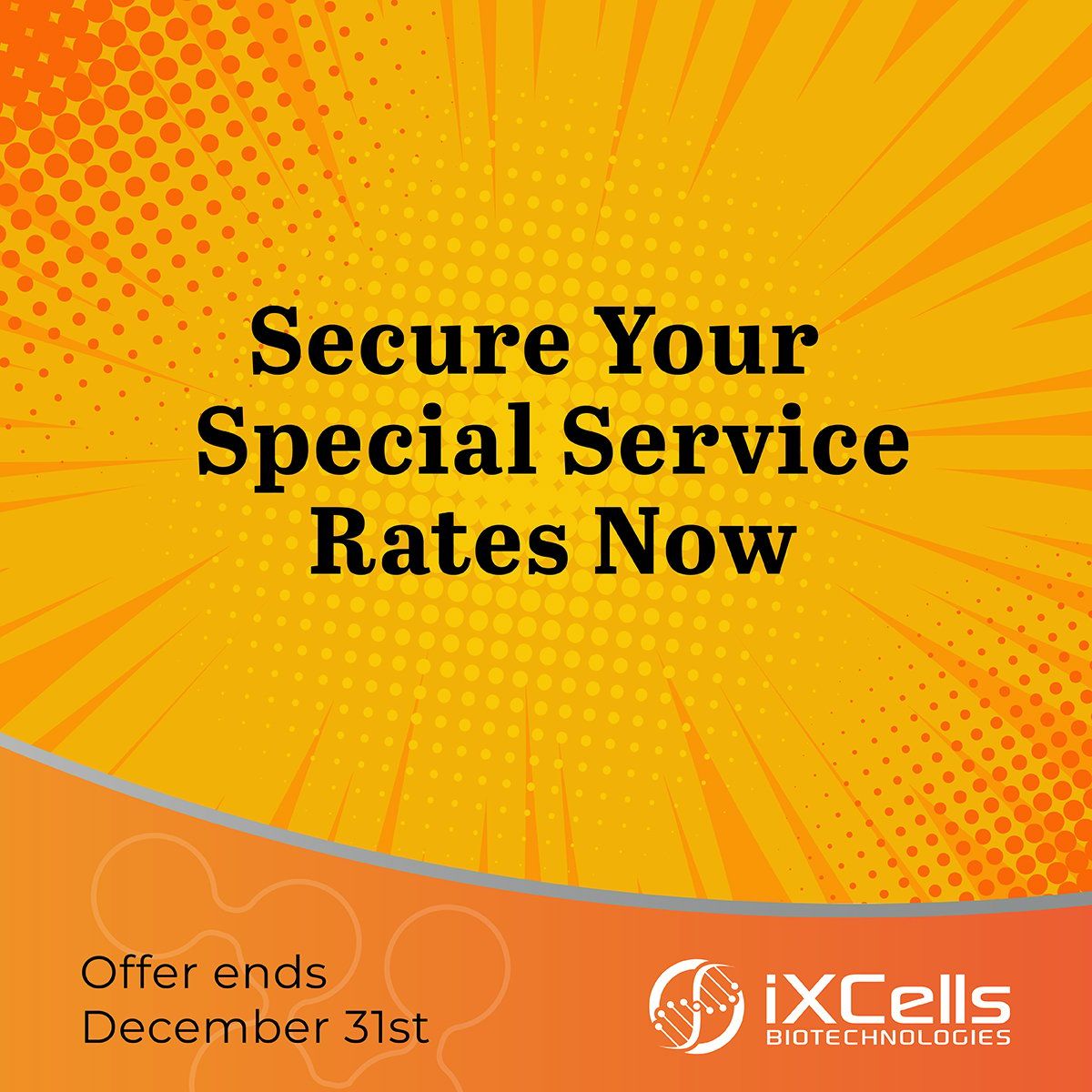 iXCells Biotechnologies ad
