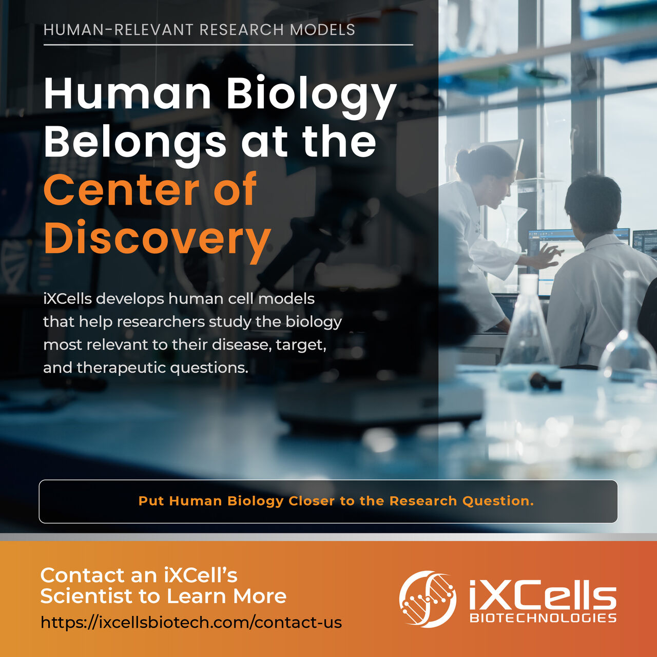 iXCells Biotechnologies ad
