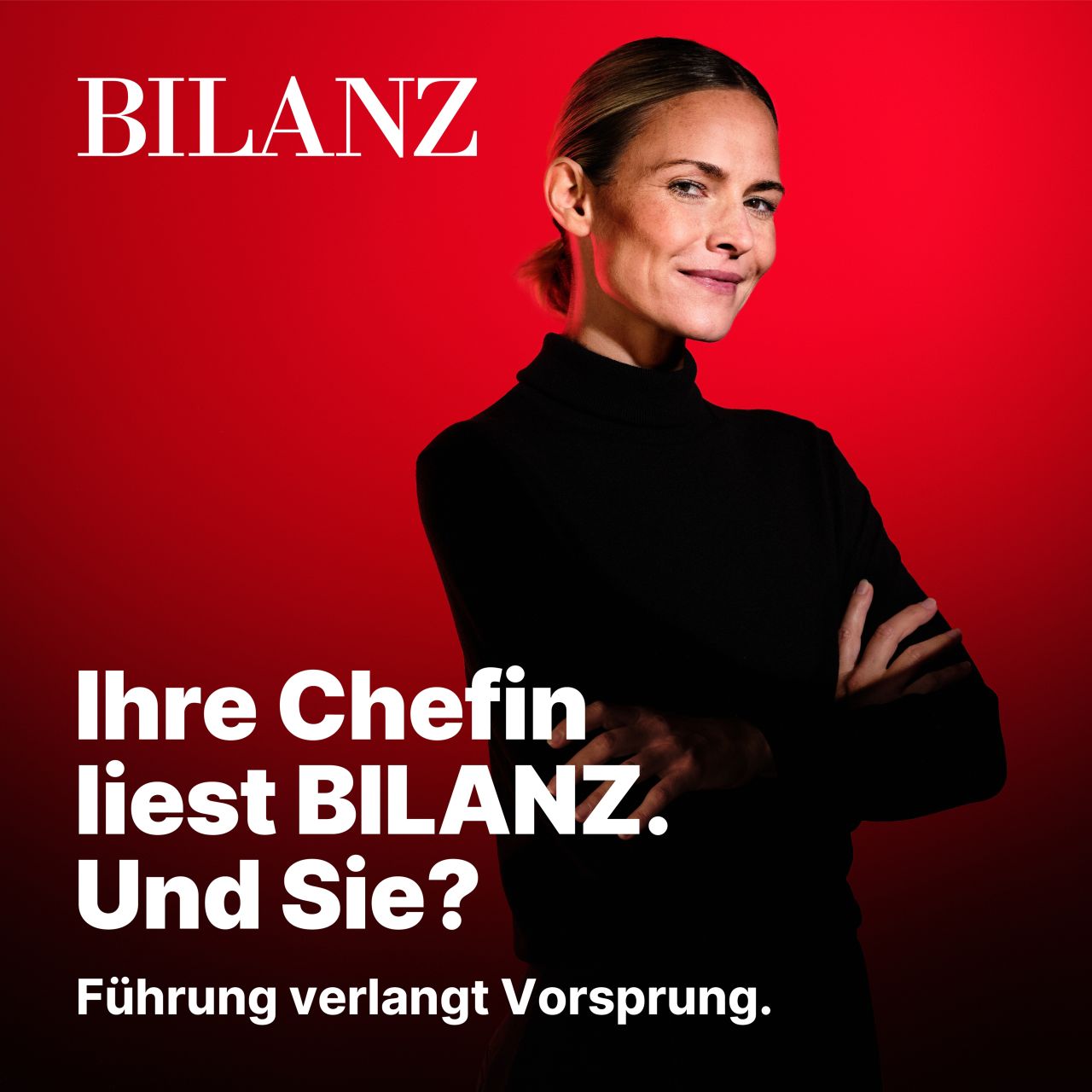 BILANZ Wirtschaftsmagazin ad