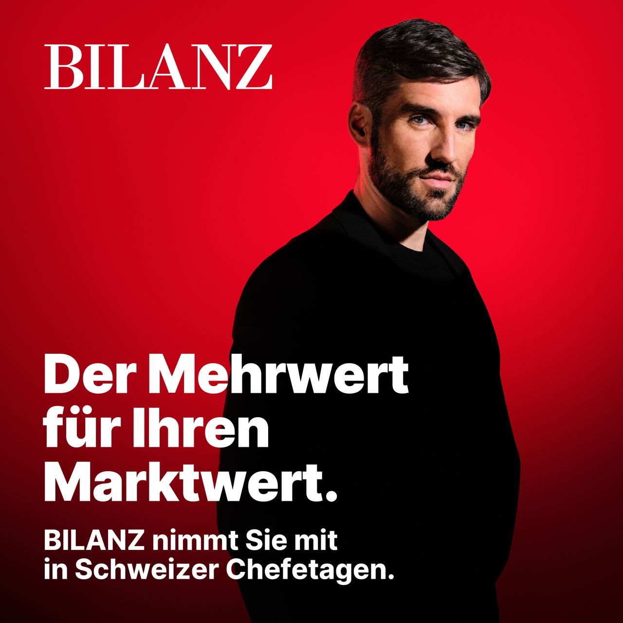 BILANZ Wirtschaftsmagazin ad