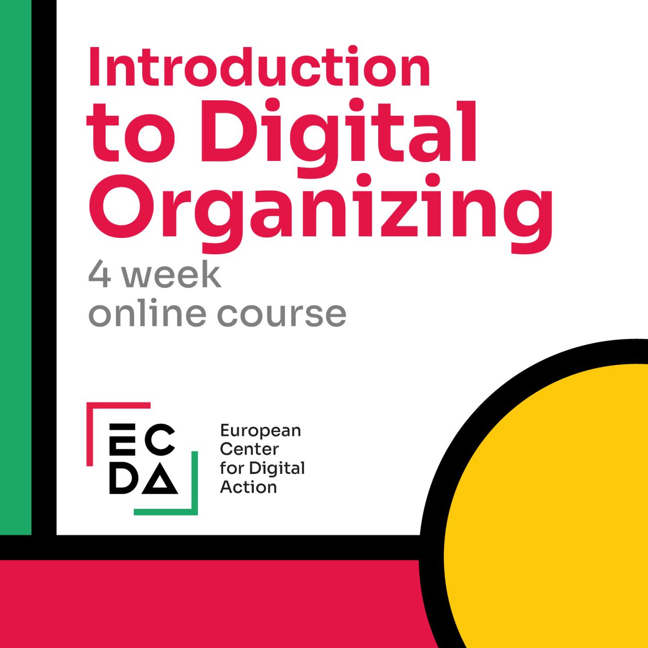 European Center for Digital Action ad