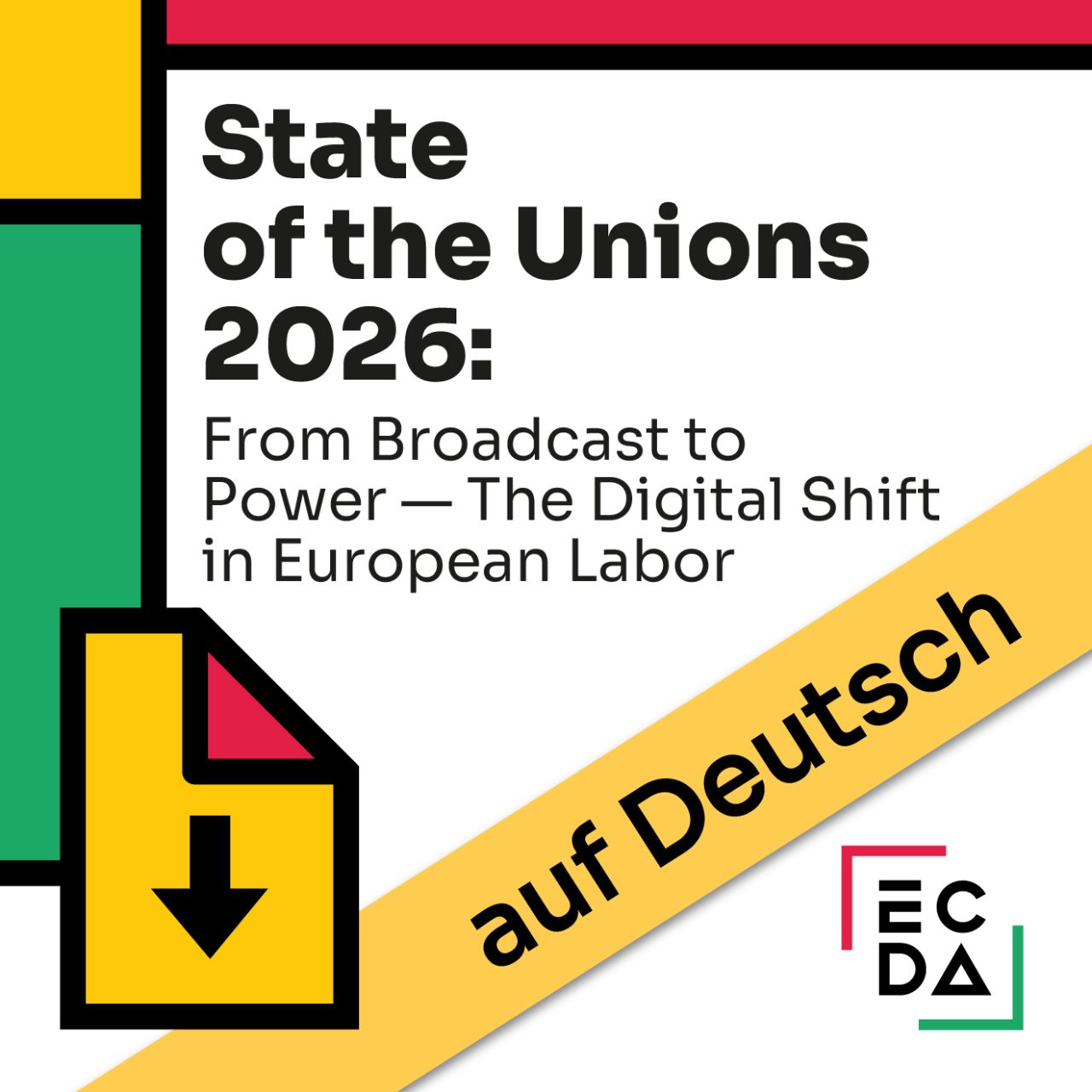European Center for Digital Action ad