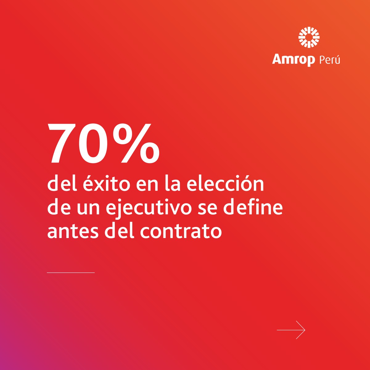 Amrop Peru ad