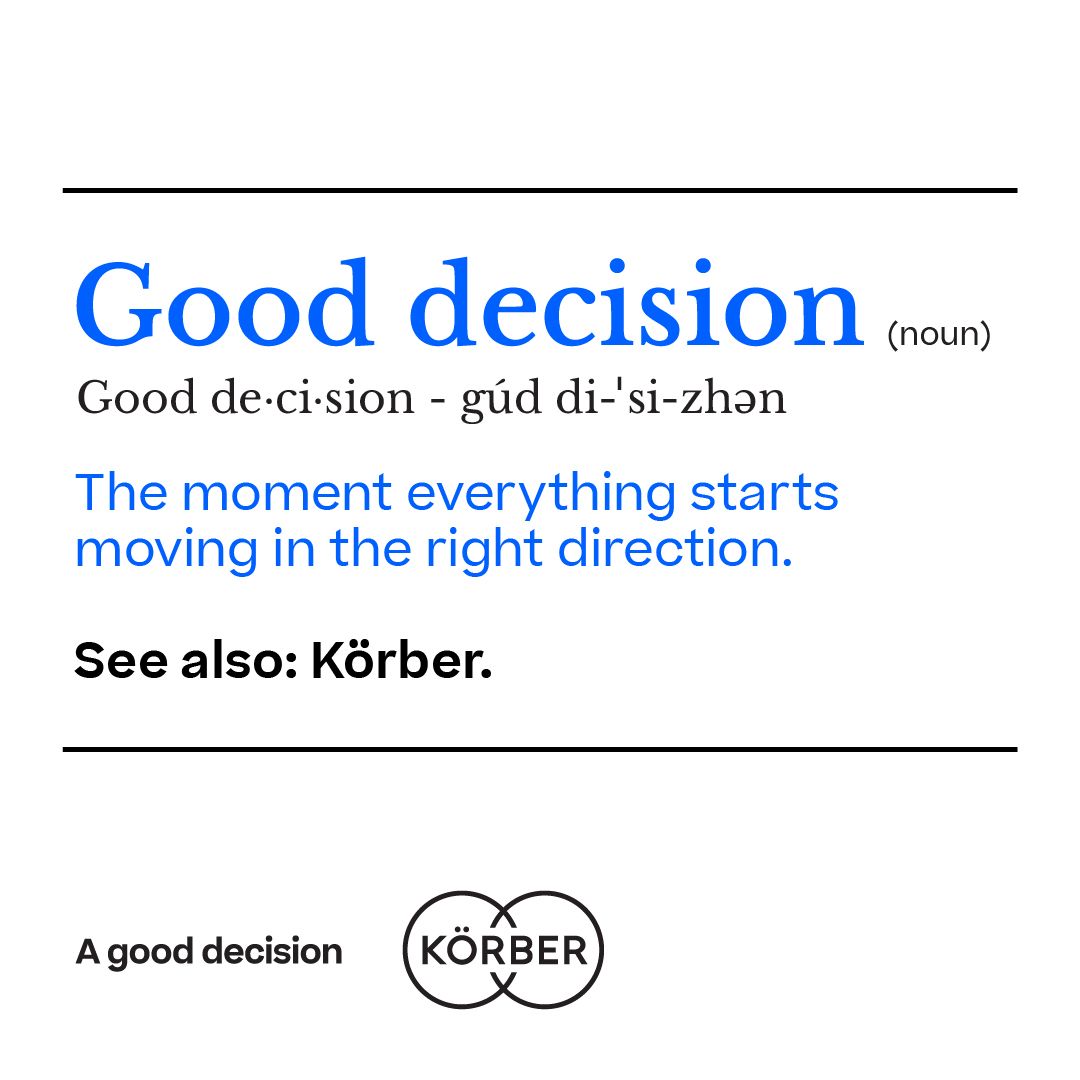 Körber ad