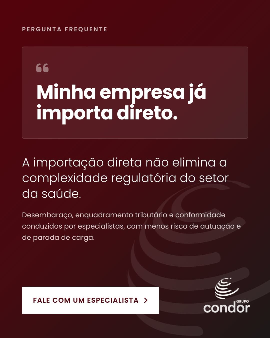 Grupo Condor ad