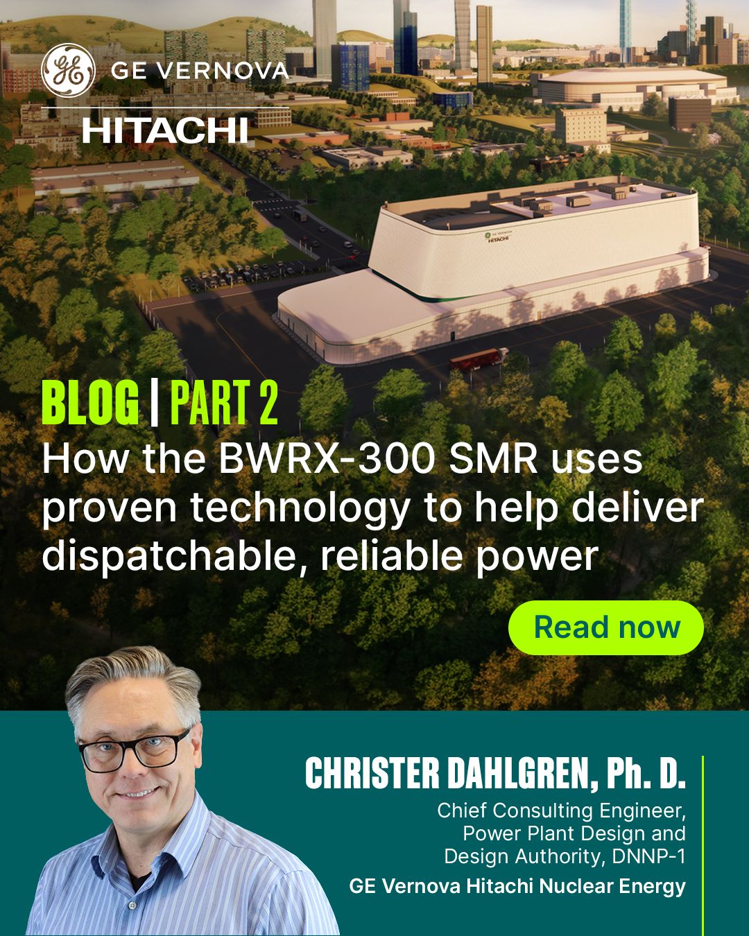 GE Vernova Hitachi Nuclear Energy ad