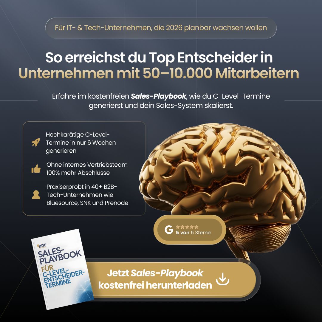 BDE Sales Partners GmbH ad