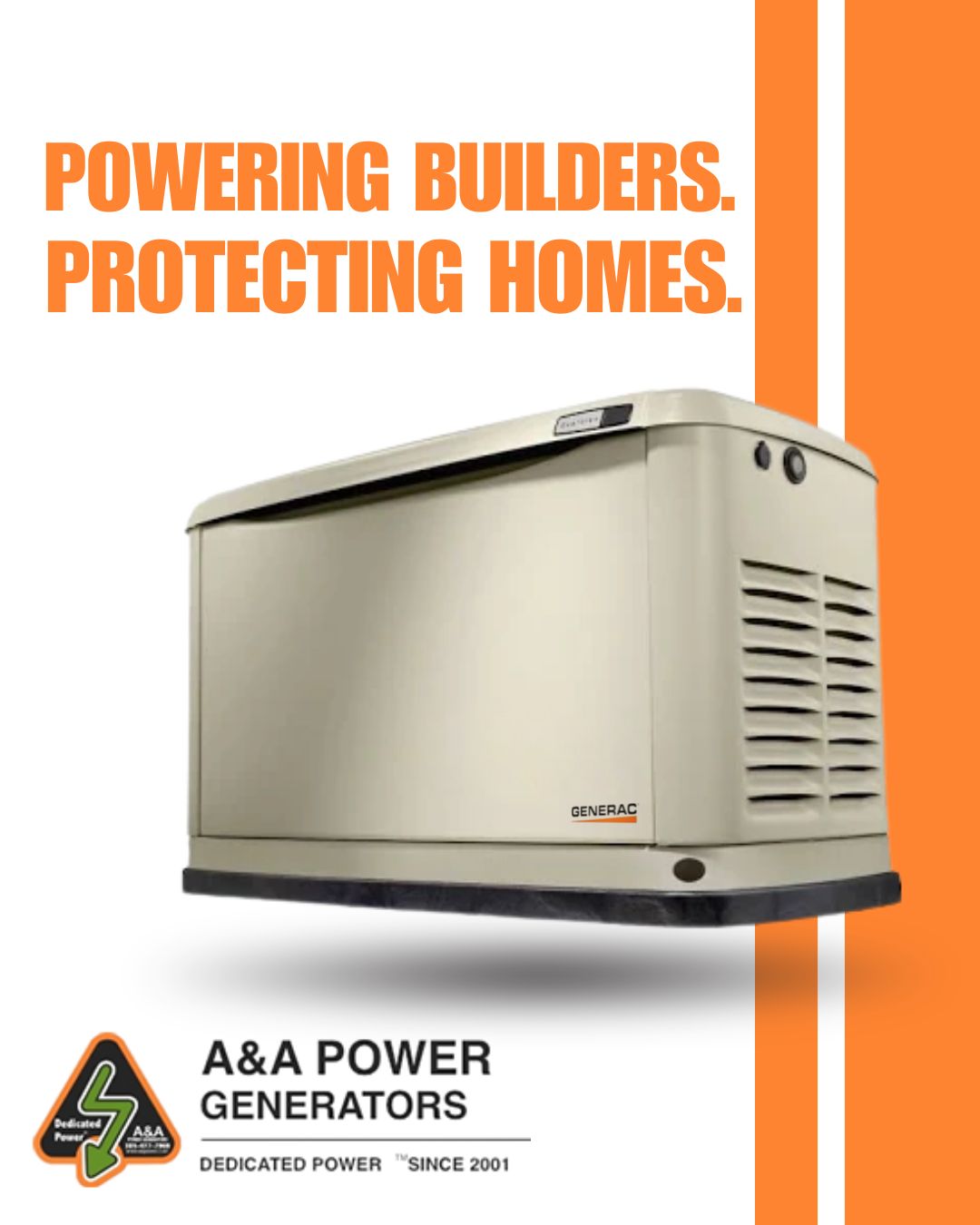 A&A Power Generators ad