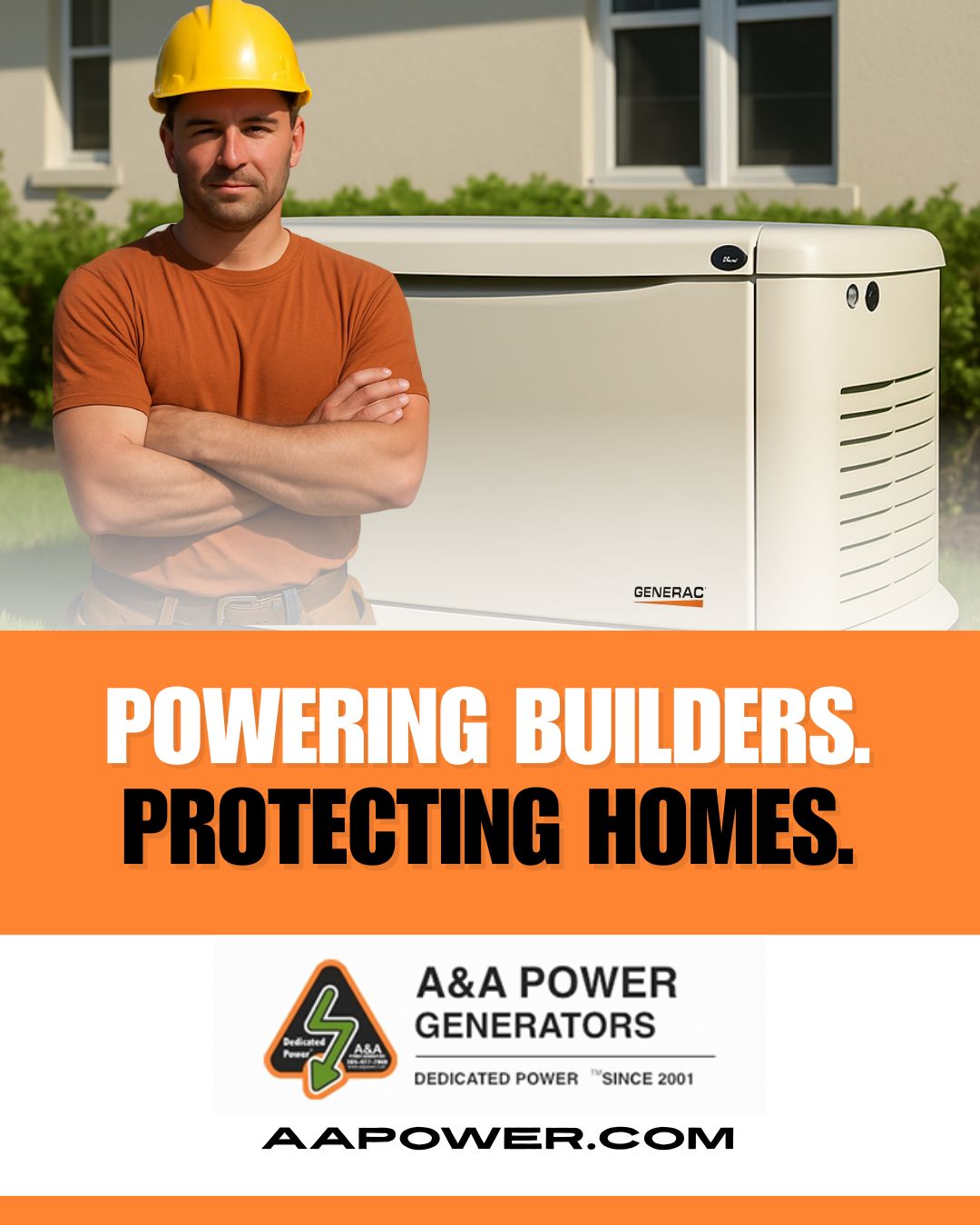 A&A Power Generators ad