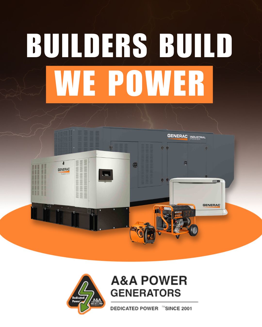 A&A Power Generators ad