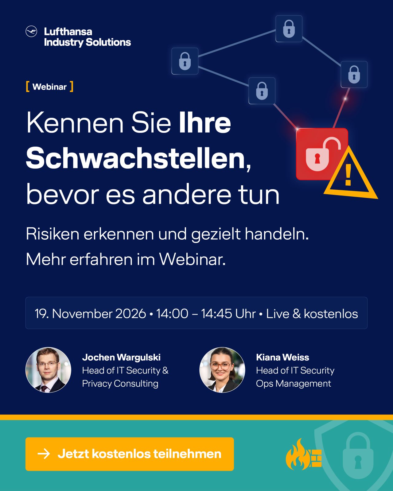 Lufthansa Industry Solutions ad