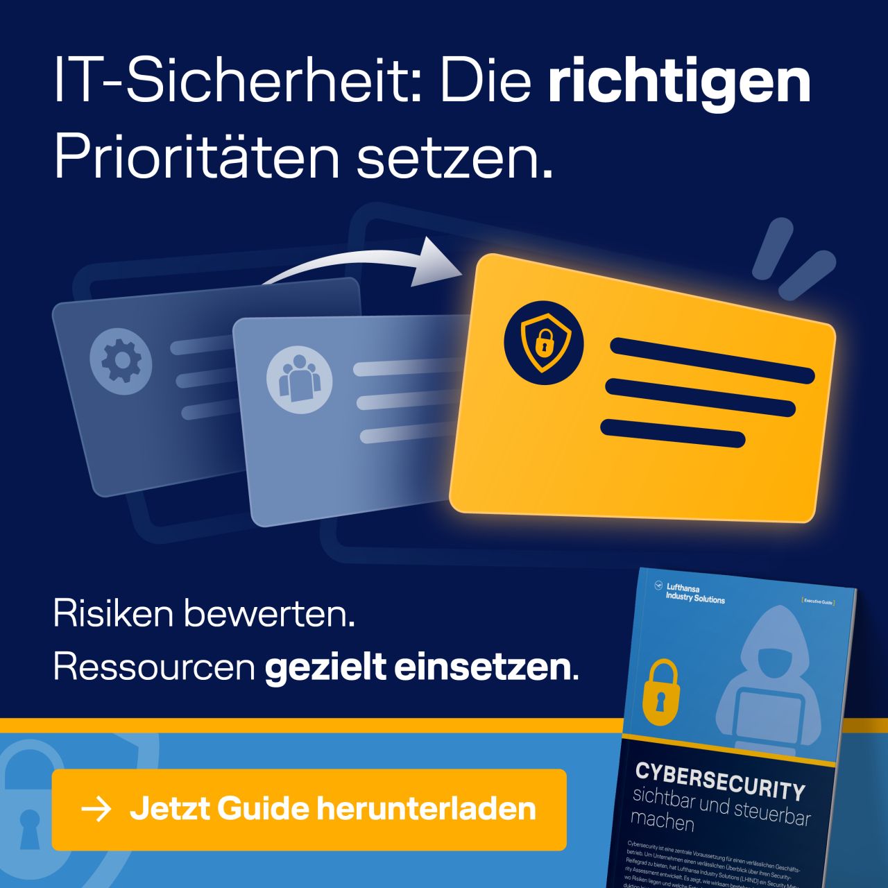 Lufthansa Industry Solutions ad