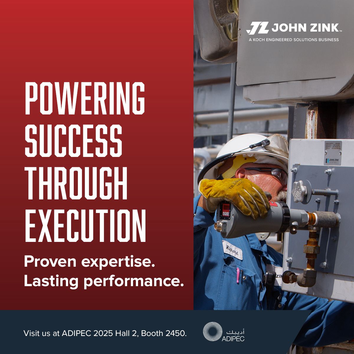 John Zink ad