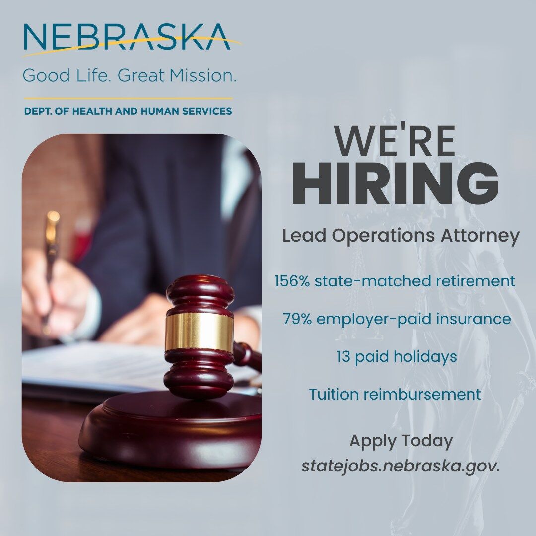 Nebraska Department of Health and Human Services ad