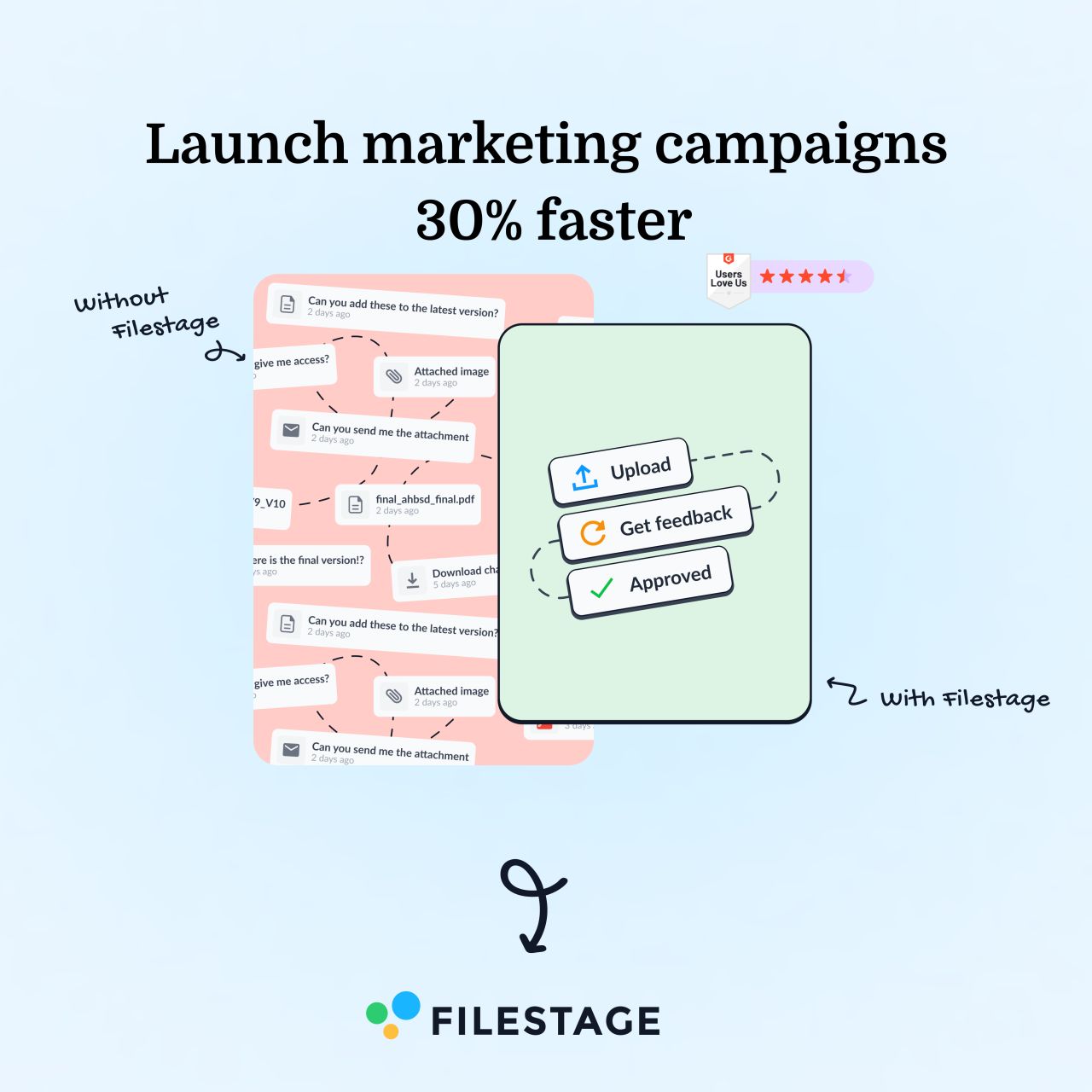 Filestage ad