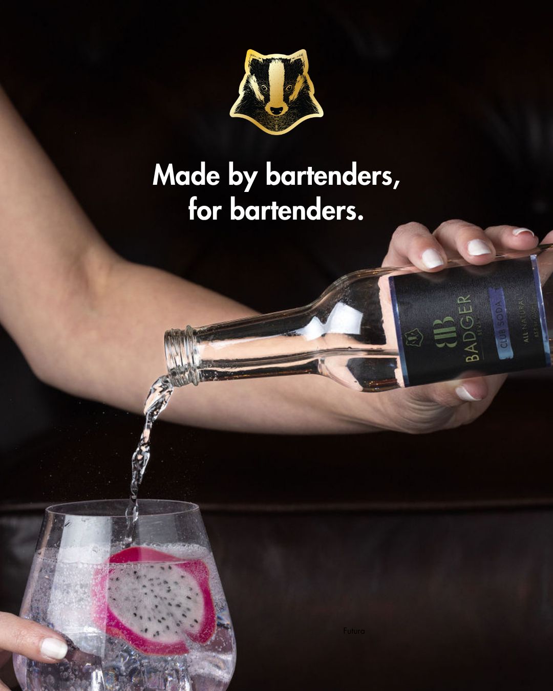 Badger Bevs ad