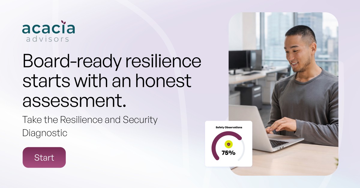 Acacia Advisors ad