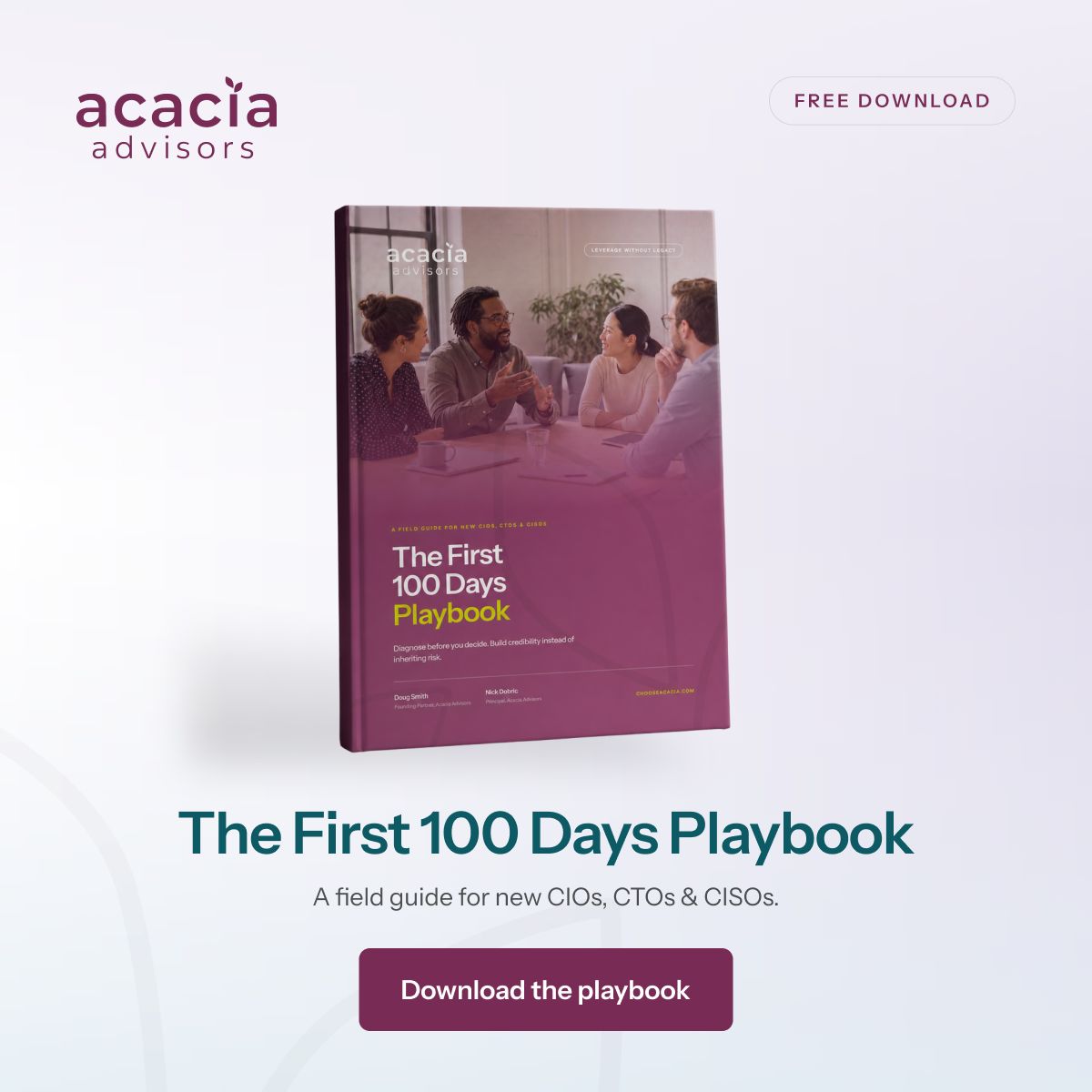 Acacia Advisors ad