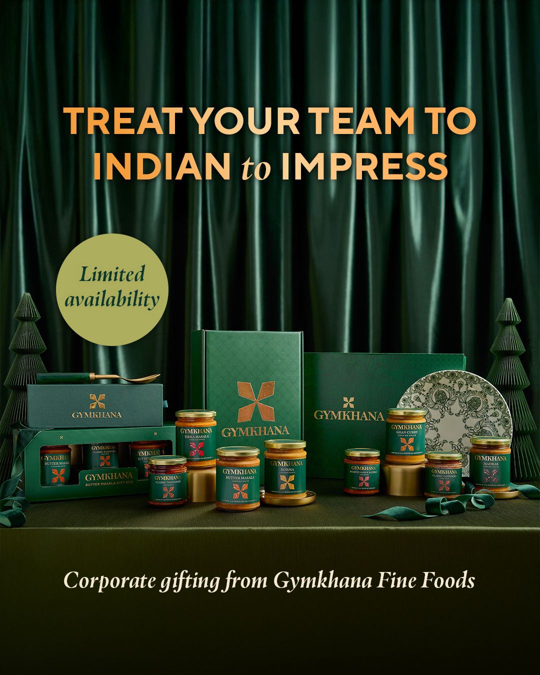 Gymkhana Fine Foods ad
